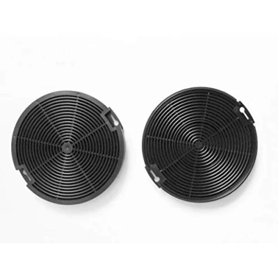 Abbildung von Keenberk 112.0067.942 112.0254.245 Aktivkohlefilter Set EFF 75 Ersatzfilter für Dunstabzugshauben von Faber &amp; Franke, IKEA NYTTIG FIL400, Progress, Elektro Helios EFP6500X / A rund 2 Stück