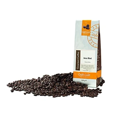 Abbildung von Kaffee Brazil Jacu Bird in 1 kg Tüte, ganze Bohne DE ÖKO 006, kg, BIO