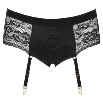 Abbildung von Panties „Strap on&quot; mit abnehmbaren Strapsen, po frei