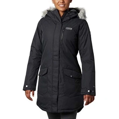 Abbildung von Columbia Damen Jacke Suttle Mountain LONG Insulated Jacke, Black, XS, 1799751