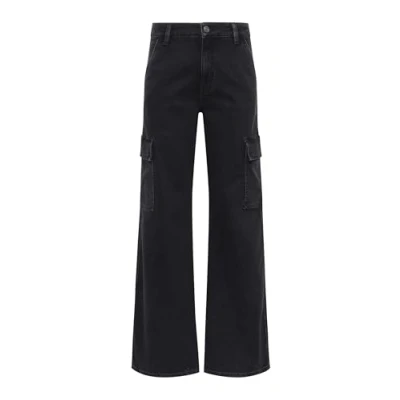 Abbildung von Mavi Montana Flared Jeans, Damen, Größe: 27x30, Smoke denim