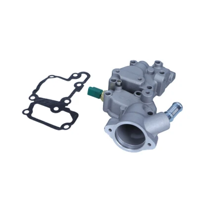 Abbildung von MAXGEAR 18 0724 Kühlwasserthermostat mit Dichtung Aluminium PEUGEOT: 207 SW, 307 Schrägheck, CITROËN: C3 I II