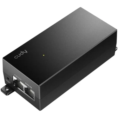 Abbildung von Cudy PoE200 30W Gigabit Poe Injektor Adapter, 10/100/1000Mbps RJ 45, IEEE 802.3af/at Konform, Bis zu 100M