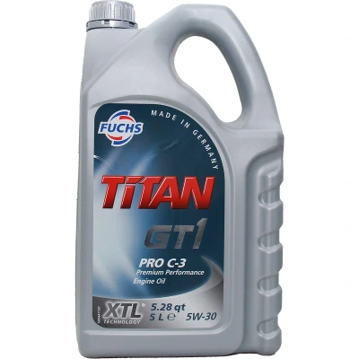 Abbildung von Fuchs Titan GT1 PRO C 3 5W 30 5l Motoröl 601426384 VOLKSWAGEN: Transporter 5 Bus, Passat B8 Limousine, Kastenwagen, BMW: X6