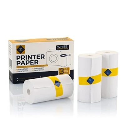 Abbildung von Papp&#039;n&#039;Roll® Thermopapier Kinderkameras und Mini Drucker wie PeriPage A6/Paperang P1 P1/Poooli für KidiZoom 57 * 30mm