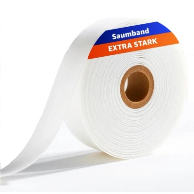 Abbildung von Versteifungsband 3x Saumband zum Auf Bügeln 64 meter &amp; 60 GSM Nähen Nähzubehör, Everhomely®, (3 St), Waschfest