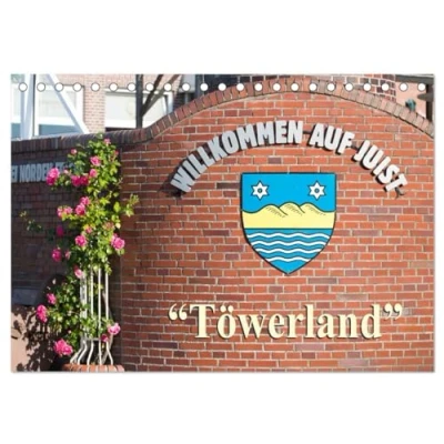 Abbildung von &quot;Töwerland&quot; Juist (Tischkalender 2025 DIN A5 quer), CALVENDO Monatskalender