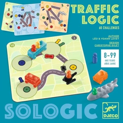 Abbildung von Puzzle Djeco Game Logikspiel Verkehrslogik ( DJ08585 )