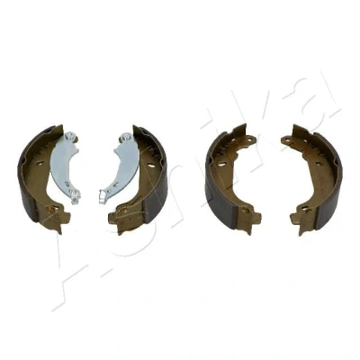 Abbildung von ASHIKA 55 00 021 Bremsbacken Hinterachse 180 42 DACIA: Sandero I, Logan I MCV, Limousine, RENAULT: CLIO 2