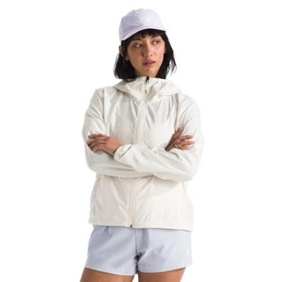 Abbildung von The North Face Cyclone Jacket Windbreaker, Damen, Größe: Medium, White dune