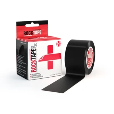 Abbildung von Kinesiologisches Tape RockTape RX (5cm x 5m) Schwarz