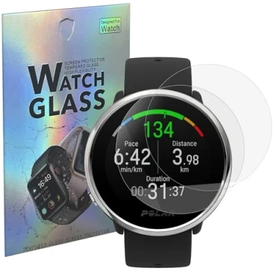 Abbildung von Schutzfolie für Polar Ignite/Ignite 2 [2 Stück] Schutzglas Hartglas Panzerglas Displayschutzfolie Panzerglasfolie PHONILLICO