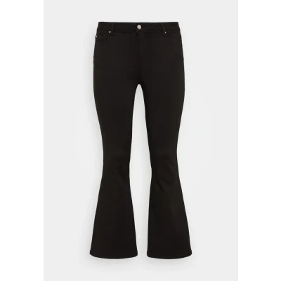 Abbildung von Vero Moda Curve Vmcflash Flared Jeans, Damen, Größe: 50x32, Black