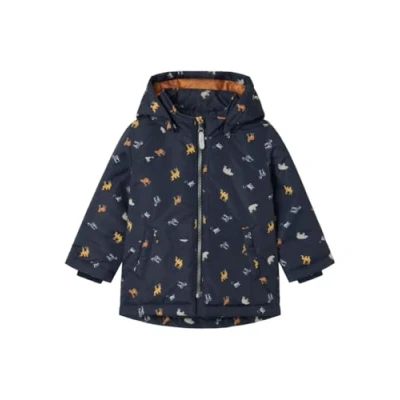 Abbildung von Name it Nmmmax Winterjacke für Kinder, Größe: 98, Dark denim