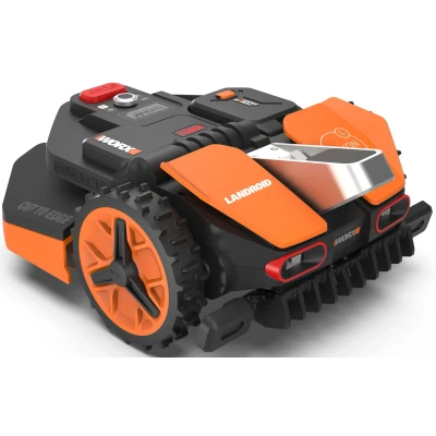 Abbildung von Worx Rasenmähroboter &quot;Mähroboter L1300 Landroid VISION&quot;, Intelligenter Mähroboter ohne Begrenzungskabel, für Gärten bis 1300m²