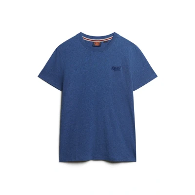 Abbildung von Superdry Vintage LOGO EMB Tshirt basic, Herren, Größe: Large, Bright blue marl