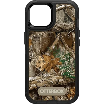 Abbildung von OtterBox Defender Series Screenless Edition Hülle für iPhone 14 Pro (nur Hülle) Nur Keine Einzelhandelsverpackung Realtree Edge (Schwarz/Realtree Grafik)