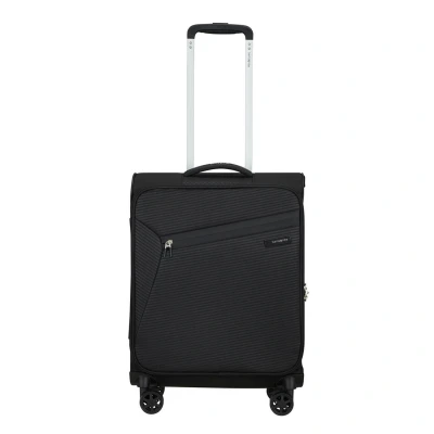Abbildung von Samsonite Litebeam Spinner 55/20 Black Koffer mit 4 Rollen Weichgepäck