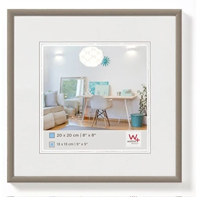 Abbildung von walther design Bilderrahmen stahl 10 x cm New Lifestyle Kunststoffrahmen KV010D