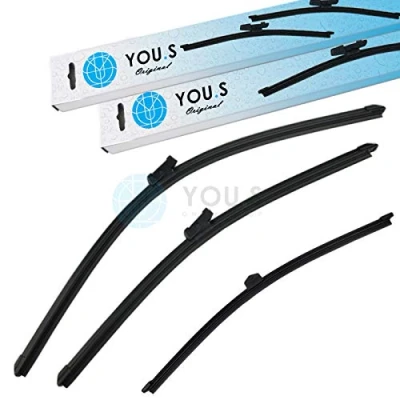 Abbildung von YOU.S SCHEIBENWISCHER SET VORNE + HINTEN 600 500 330 mm (3 Stück)