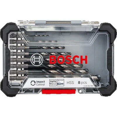 Abbildung von BOSCH 2 608 577 146 Metallspiralbohrer Satz 60, 72, 83, 91, 98, 109, 117, 133 2, 3, 4, 5, 6, 7, 8, 10