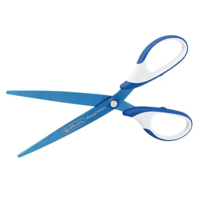Abbildung von Herlitz Schere my.pen blau/weiß, 1 Stück
