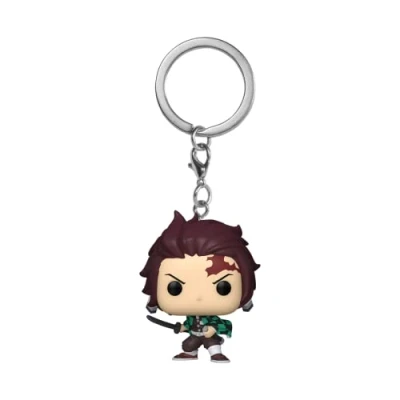 Abbildung von Funko Schlüsselanhänger Demon Slayer Tanjiro Kamado Pocket POP! Keychain