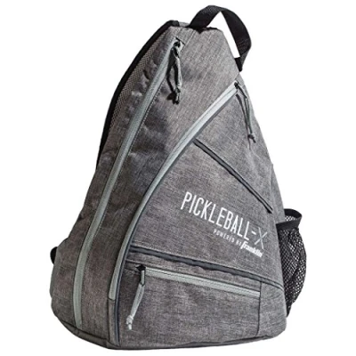 Abbildung von Franklin Sports Pickleball X Elite Performance Sling Bag Offizielles Tasche der US Open, Official of The Open (Gray/Gray), Gray/Gray