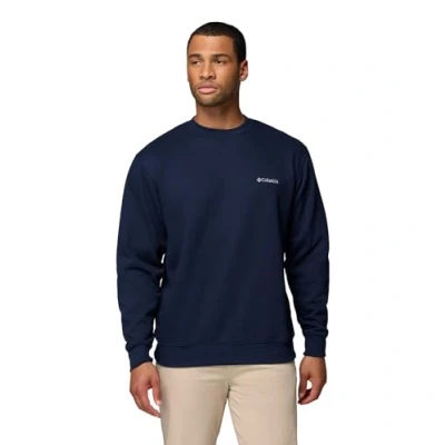 Abbildung von Columbia Herren Hart Mountain II Crew Hemd, Collegiate Marineblau, Mittel