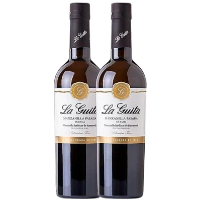 Abbildung von Hijos de Rainera Pérez Marín La Guita Manzanilla Pasada en Rama Palomino Fino Sanlúcar Barrameda Medium Flasche 50 cl (Schachtel mit 2 von cl)