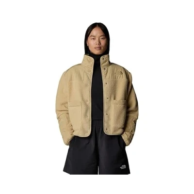 Abbildung von The North Face Cragmont Jacket Fleecejacke, Damen, Größe: XL, Khaki stone