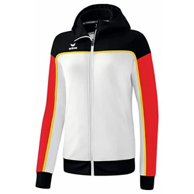 Abbildung von Erima Change Trainingsjacke, Damen, Größe: 42, Weiss schwarz rot