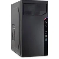 Abbildung von Inter Tech Gehäuse IT 6505 Reto,Micro ATX,2 USB Frontanschluß schwarz