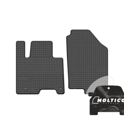 Abbildung von moto MOLTICO Vorne Gummi Automatten Gummimatten Passgenau Allwetter Fussmatten Auto passend für Hyundai Tucson IV und Hybrid/Kia Sportage V Hybrid ab 2020