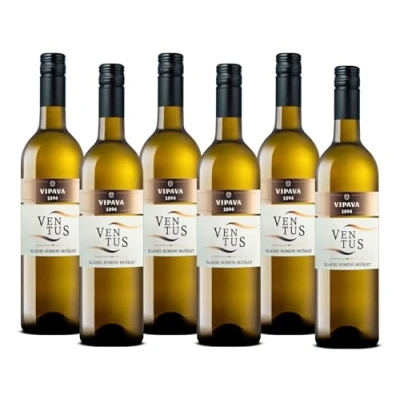 Abbildung von VENTUS Weißwein Gelber Muskateller 2021, von Hand gelesener lieblicher (6 x 0.75 l)