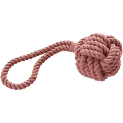 Abbildung von Hundespielzeug Inari M pastellrot, Ø = 10 cm (30 Gesamtlänge)