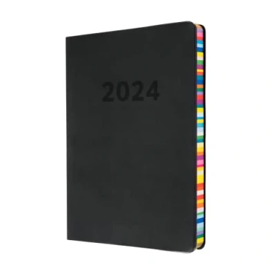 Abbildung von Collins Edge Rainbow 2024 Terminplaner A5 Wochenansicht, Planer und Organizer für Büro, Arbeit, Persönlich Zuhause, Januar bis Dezember 2024, Wochenplaner Hellblau ED153.U57 50 DE