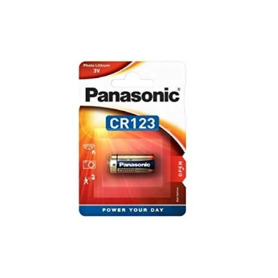 Abbildung von Panasonic CR123A 3V Lithium Batterie Blister 1
