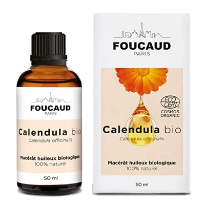 Abbildung von FOUCAUD Calendula Mazerat officinalis BIO 100% natürlich regenerierend schützend beruhigend 50 ml Französische Marke seit 1946