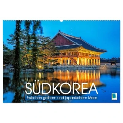 Abbildung von Südkorea: Zwischen gelbem und japanischem Meer (Wandkalender 2025 DIN A2 quer), CALVENDO Monatskalender