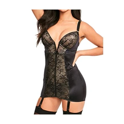 Abbildung von Gossard VIP Retrolution Korsage, Damen, Größe: 80F, Black