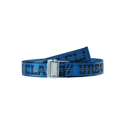 Abbildung von Urban Classics Worker BELT Gürtel, Herren, Größe: One Size, Black/blue/frozen yellow
