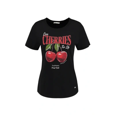 Abbildung von Key Largo Tshirt print, Damen, Größe: Medium, Black
