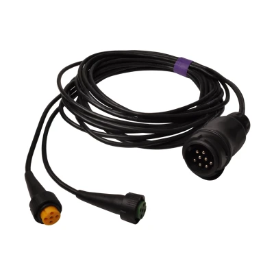 Abbildung von Aspöck Hauptkabel 4 Meter lang 13 polig mit 2x 5 poligem Stecker Aspock Anhängershop