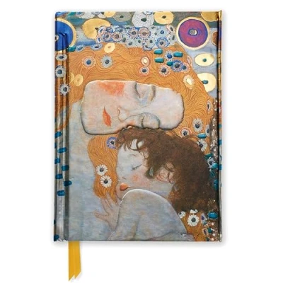 Abbildung von Premium Notizbuch DIN A6: Gustav Klimt, Die drei Lebensalter einer Frau: Unser hochwertiges, liniertes Blankbook mit festem, künstlerisch geprägtem ... A 6 Magnetverschluss, Band 1)