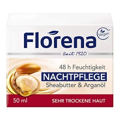 Abbildung von Florena Nachtcreme Sheabutter, 1er Pack (1 x 50 ml)