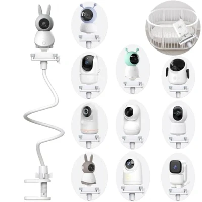 Abbildung von Derebir Babyphone Halterung Kamera Halter Baby Handyhalter Kompatibel für BOIFUN/DEATTI/ieGeek die meisten
