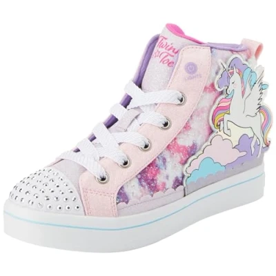 Abbildung von Skechers Twilites 2.0 Sneaker high pink/multicoloured für Kinder, Größe: 30, Pink/multi coloured Schuhe