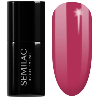 Abbildung von Semilac UV Nagellack 066 Glossy Cranberry 7ml Kollektion Hottie