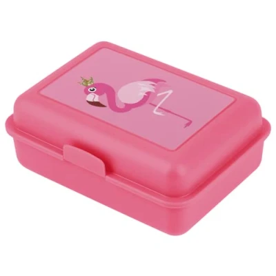 Abbildung von Baagl Flamingo Brotdose für Kinder, Größe: One Size, Rosa